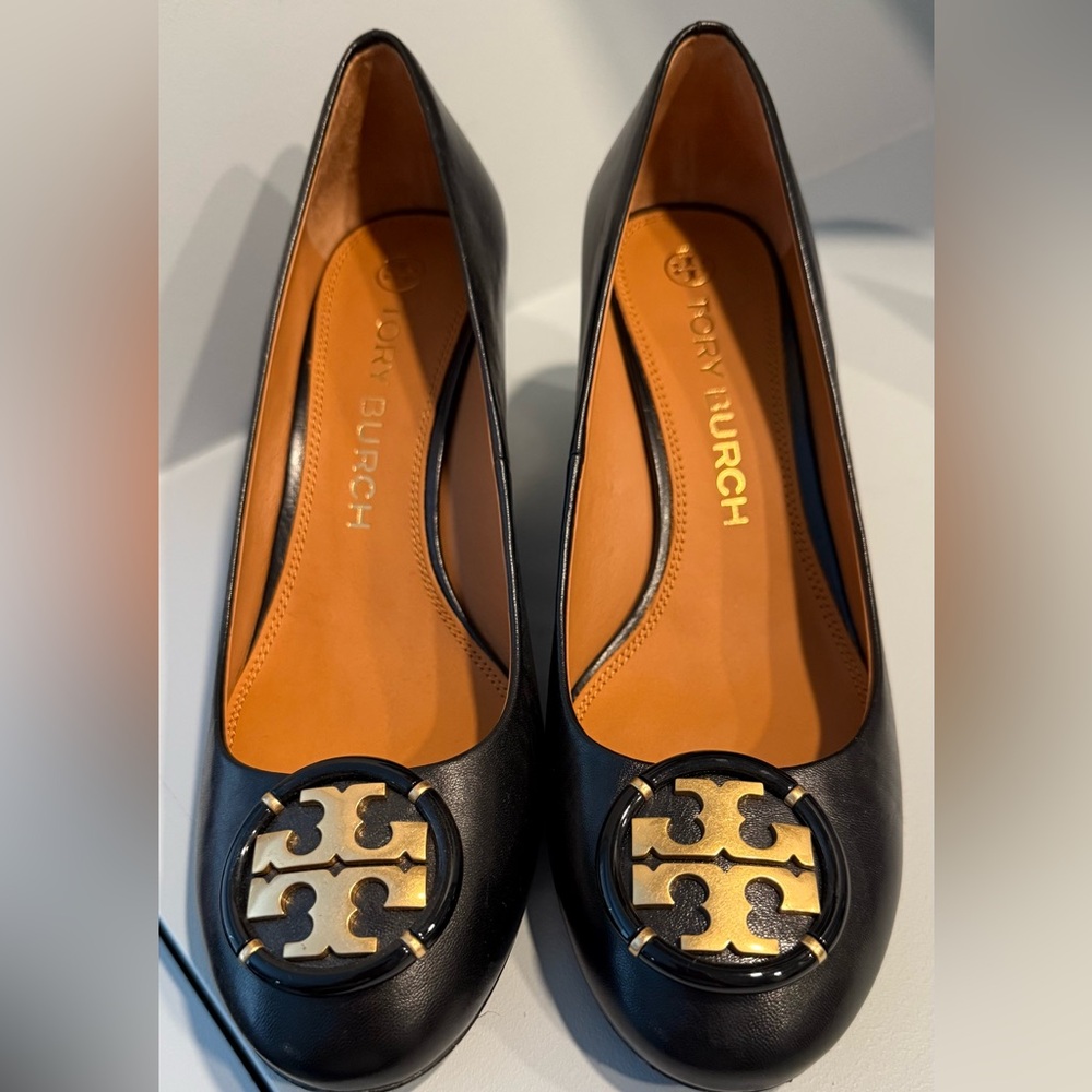 Tory Burch Wedge Heels Size 10